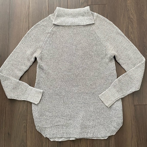 Cowl Neck Knit Tunic Sweater - Picture 6 of 13